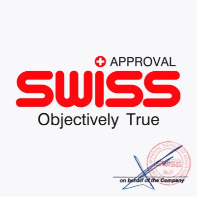 2016 - obtaining the Swiss certificate of conformity
